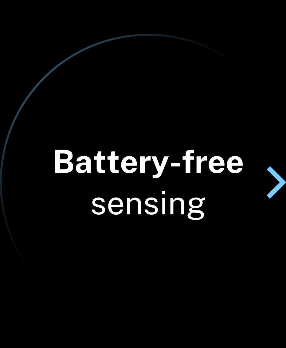 Battery-free sensing